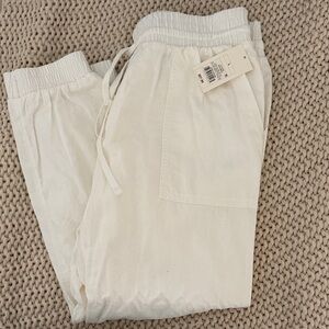 Women’s Linen Jogger style pants - A New Day